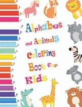 alphabet and animals Coloring book for Kids