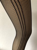 Aristoc Panty - Fashion - Net - Side Seam - M/L -42/48 - Zwart