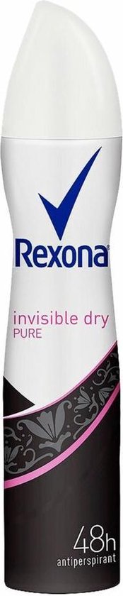 Rexona Woman Invisible Pure Deodorant Spray - 6 x 150 ml - Voordeelverpakking