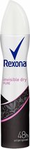 Bol.com Rexona Woman Invisible Pure Deodorant Spray - 6 x 150 ml - Voordeelverpakking aanbieding