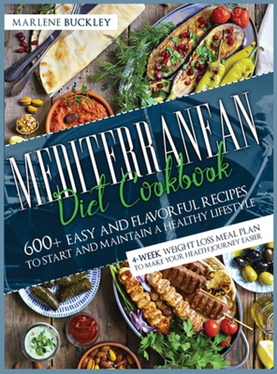 Mediterranean Diet Cookbook - cover