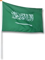 Vlag Saoedi Arabie 150x225 cm.