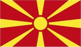 Vlag Macedonie 100x150 cm.