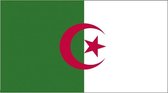 Vlag Algerije 150x225 cm.