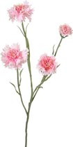 Viv! Home Luxuries Korenbloem - 2 stuks - zijden bloem - roze - topkwaliteit