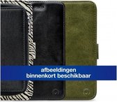 Samsung Galaxy A42 5G Clutch Case hoesje - Mobilize - Slangenprint Zwart - Kunstleer