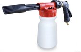 HPP® Auto poets - Foam gun - Tuinslang - gratis detail brush - 3 in 1 - Auto wassen - Auto accessoires - Wasstraat - Schuimapparaat voor tuinslang - Snow foam