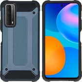 iMoshion Rugged Xtreme Backcover Huawei P Smart (2021) hoesje - Donkerblauw