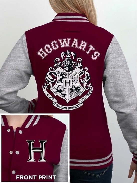 HARRY POTTER Varsity Jacket GIRL Hogwarts (XXL)