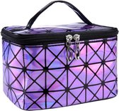 Able & Borret | Toilettas dames | Toilettassen | Make up bag | Makeup tasje | Paars