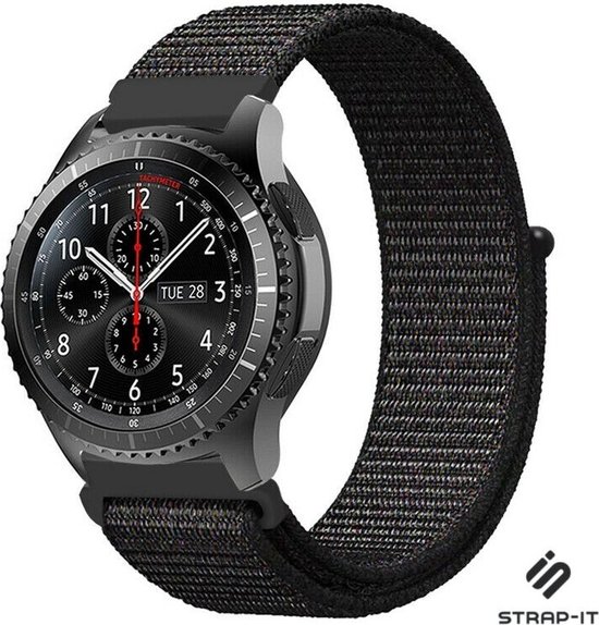 Nylon Smartwatch bandje Geschikt voor Strapit Samsung Galaxy Watch