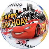 Folat Ballon Cars Happy Birthday Bubbles 56 Cm Latex