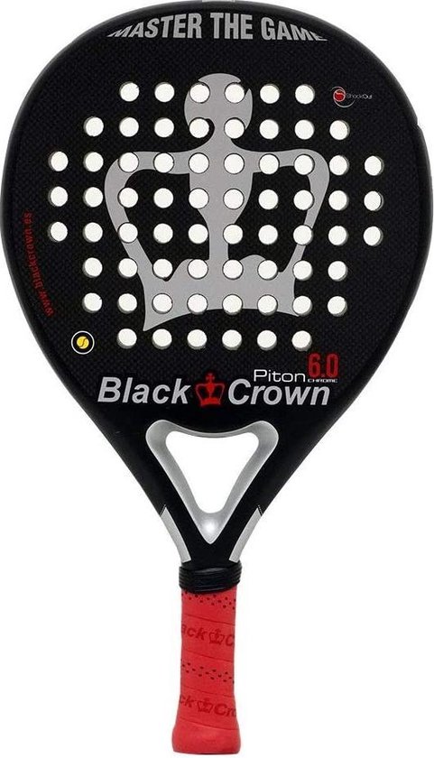 Black Crown Piton 6.0 Chrome Padel Racket