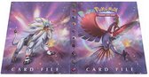 Pokémon Verzamelmap Voor Kaarten – 4 Pocket – 240 Kaarten Opslag - Ho-Oh + Solgaleo