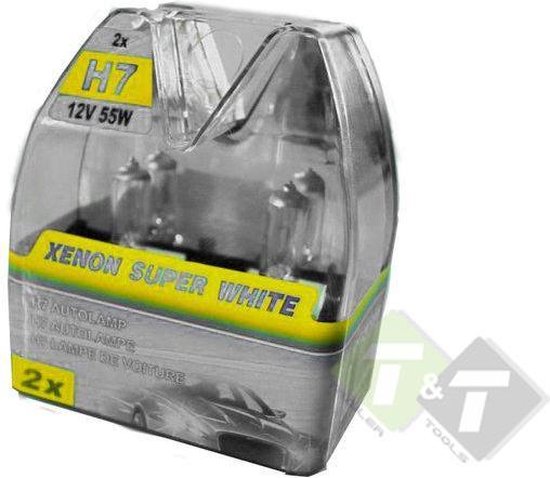 H7 Autolamp Xenon Super White - 2x H7 12 Volt - 55 Watt, Koplamp