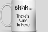 Mok "Shhh… there is wine in here" - Thee/Koffie Mok - Keramiek - 325 ml