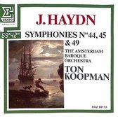 Symphonies Nos. 44, 45 & 49 - The Amsterdam Baroque Orchestra