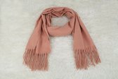 Chartage Cashmere Sjaal oud roze