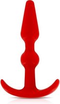 SMILIING BUTT PLUG 3.5P RED