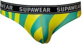 Supawear POW Beast Brief Geel - MAAT M - Heren Ondergoed - Slip voor Man - Mannen Slip