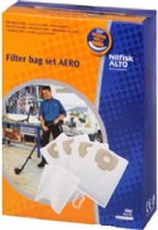 Stofzuigerzak fleece origineel Alto Aero + filter Nilfisk 998v