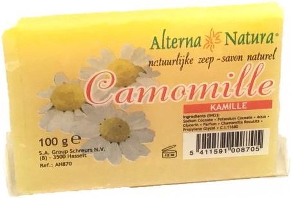 Goedkoopste Natuurzeep met Kamille 100 gr.