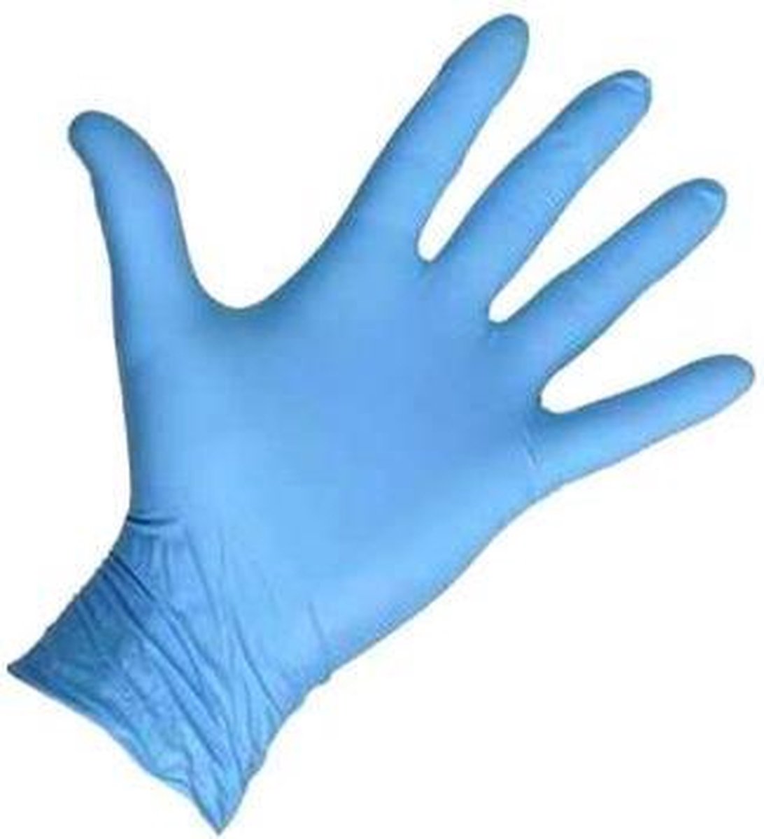 200 Gants Nitrile Bleu Non Poudrés Jetables - Taille S