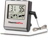 Thermo Pro Professionele Digitale Vleesthermometer - Met Timer & Alarm - Perfect Vlees uit de Oven & BBQ!