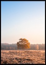 Poster Beautiful Day - 30x40 cm - Natuur Poster - WALLLL