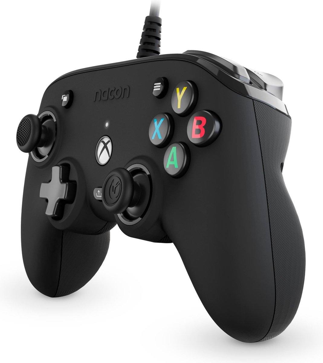 Nacon Pro Compact Official Bedrade Controller - Xbox Series X|S - Zwart thumbnail 2