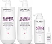 Blond haar pakket Goldwell Dualsenses Blondes & Highlights XL