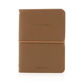 Monk & Anna notitieboek | Vegan leer | Cacao | NIEUWE 2021 KLEUR