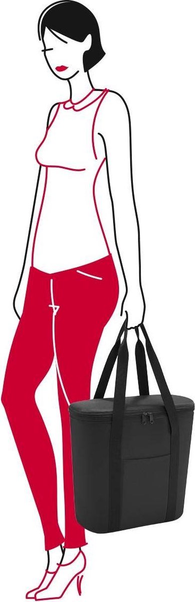 Reisenthel Thermoshopper Koeltas - Polyester met aluminium voering - 15 L - Zwart van Reisenthel — afbeelding 2