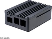 Akasa Pi III uitgebreide aluminium behuizing met thermische modules voor Asus Tinker/S en Raspberry Pi 3B +/B (SD-slot verborgen)