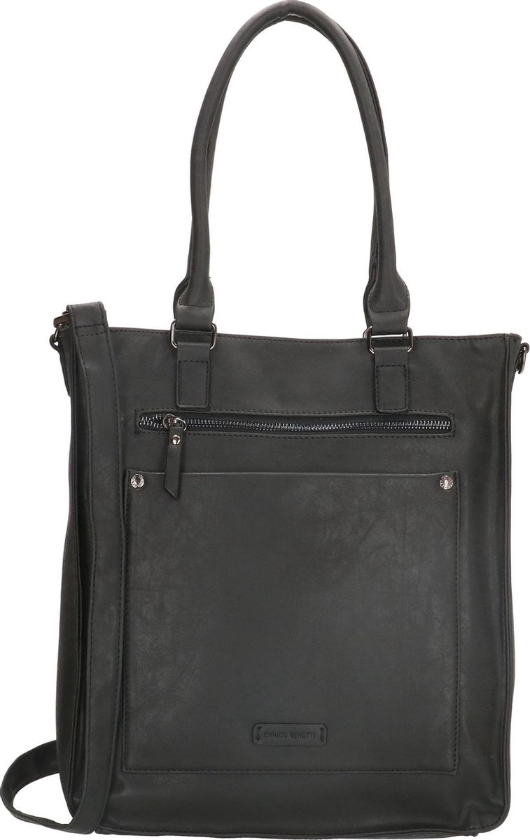 Enrico Benetti Bobbi Shopper - 14" laptopvak - 66536 - Zwart