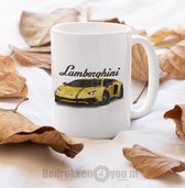 Mok Lamborghini - afbeelding + tekst