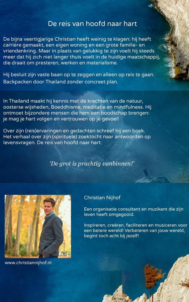 Alleen op reis - van mijn hoofd naar mijn hart - back cover