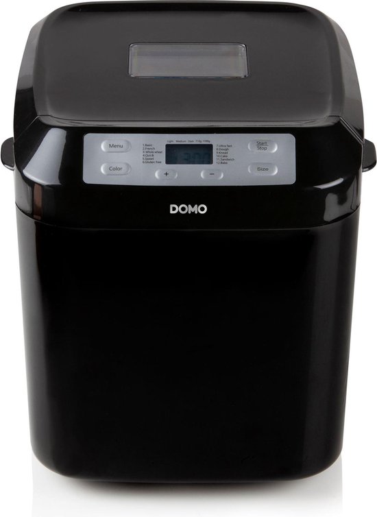 Domo B3974 - Broodbakmachine - 700-900g - Zwart