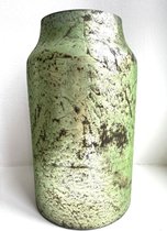 Decoratie Vaas Bloom - Sage - Large - Ø15 x H27