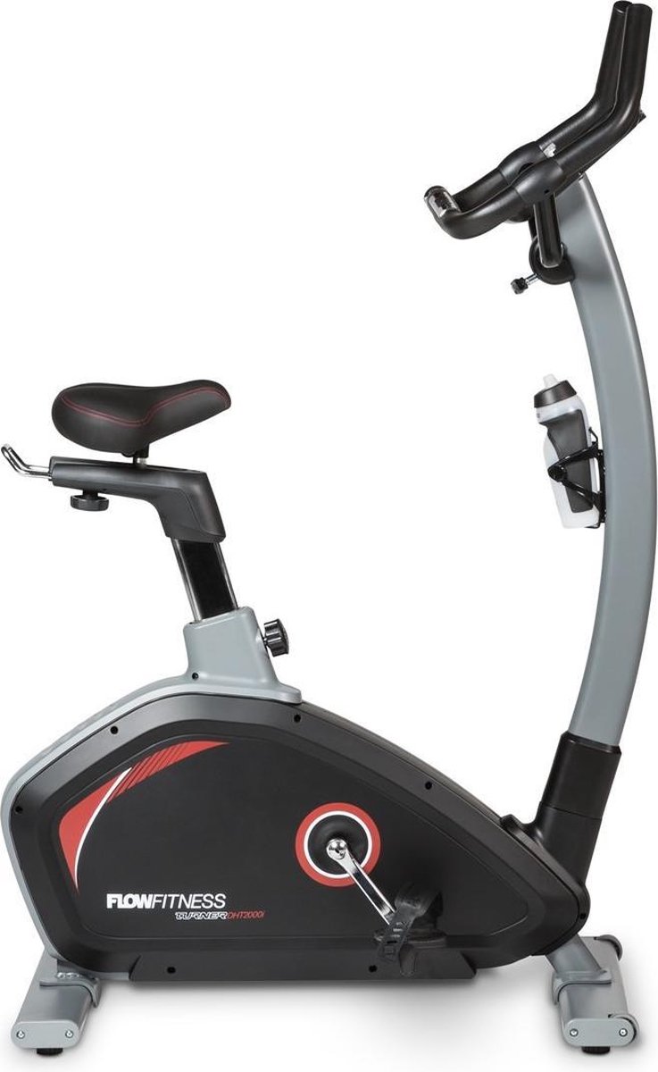 Bol.com Flow Fitness Turner DHT2000i Hometrainer - 32 Trainingsniveaus - Hartslagfunctie aanbieding