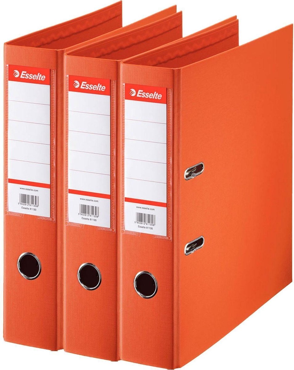 Esselte Ordner Basic 75 mm oranje