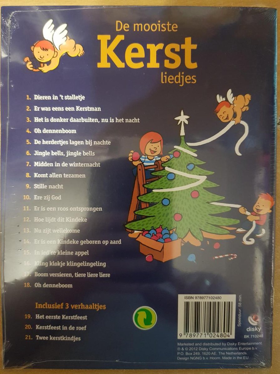 De mooiste Kerst liedjes, Kinderkoor de Madeliefjes CD (album