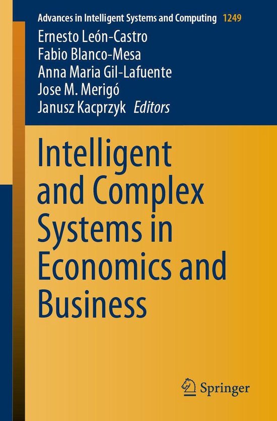 Engineering (R0) - Intelligent and Complex Systems in Econom ... - cover