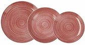QUID Monaco - Servies Set - 18-delig/6 personen- Porselein - Roze