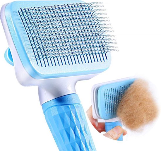 Ionbrush Ion Hair Borstel - Ion Brush hondenborstel voor schone en Ionbrush Ion Hair Borstel - Ion Brush hondenborstel voor schone en