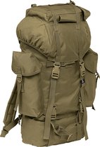 Nylon - Military - Modern - Functioneel - Outdoor - Survival - Camping - Hiking - Backpack - Large olive camo