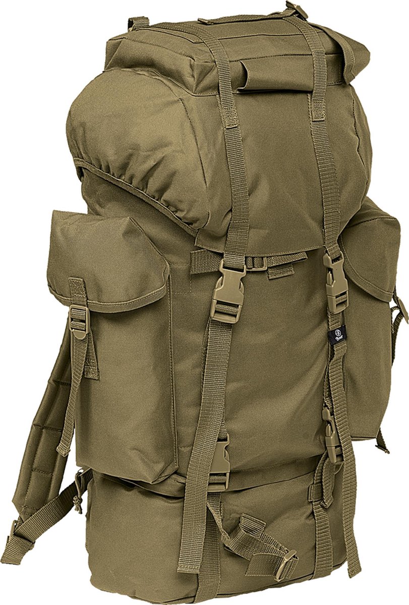Nylon Military Backpack olive camo
