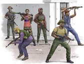 The 1:35 Model Kit of a African Freedom Fighters.

Plastic Kit 
Glue not included
60 Plastic Parts
The manufacturer of the kit is Trumpeter.This kit is only online available.