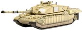 The 1:72 ModelKit of a Challenger 2 C Squadron Royal Scots Dragoon Guards IRAQ 2003.

Fully assembled model

The manufacturer of the kit is Dragon Armor.This kit is only online