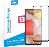 Telefoonglaasje Screenprotectors Geschikt voor Samsung Galaxy A42 - Volledig Dekkend - Gehard Glas Screenprotector Geschikt voor Samsung Galaxy A42 - Beschermglas van rand tot rand